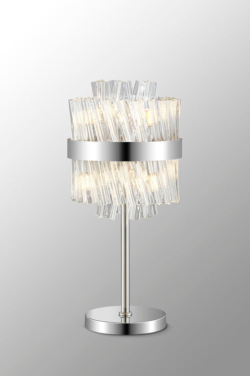 Kade Table Lamp 6 Light - Polished Nickel